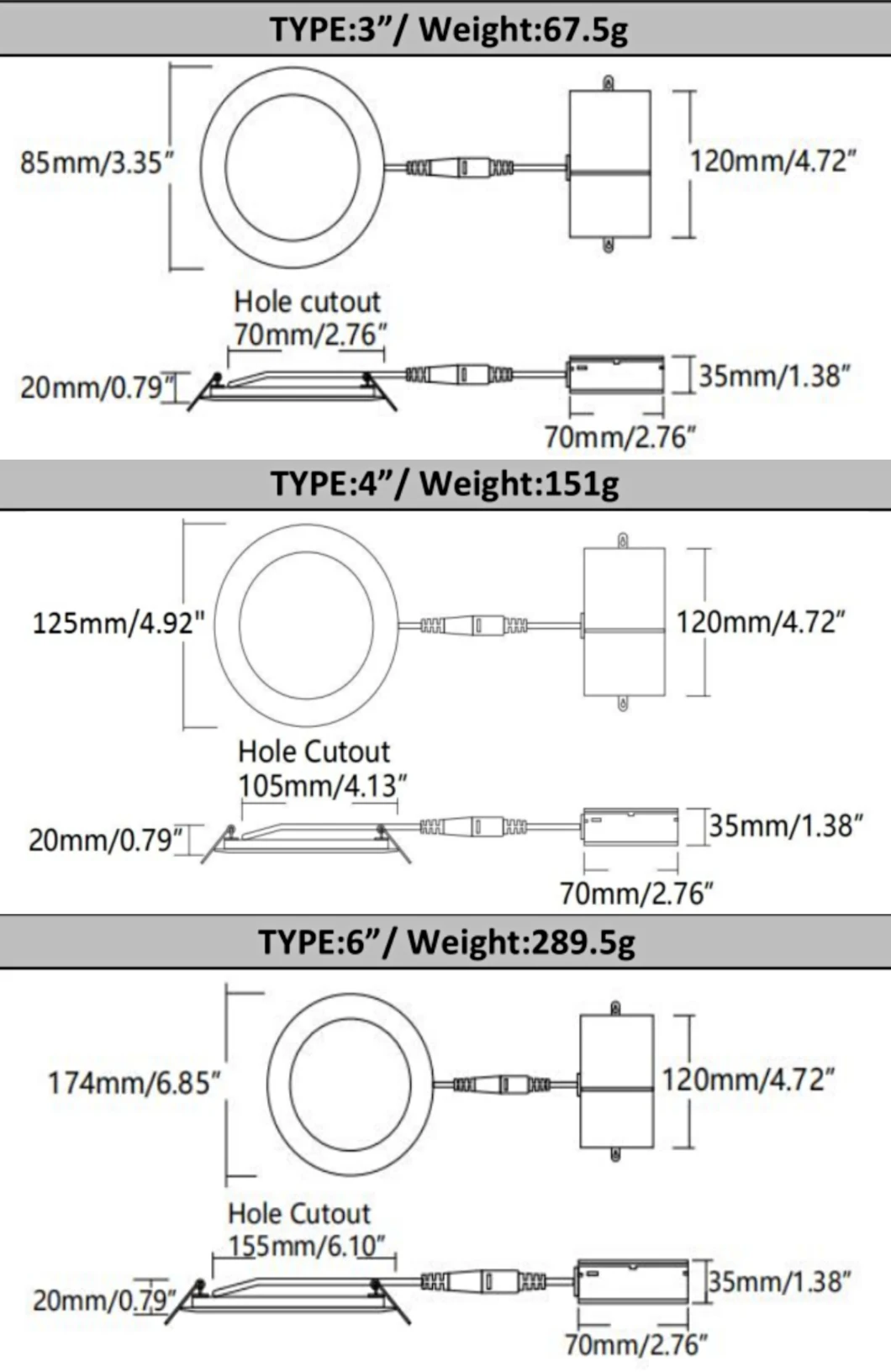 Chinese Ultra Thin Dimmable and Changeable CCT 4